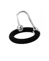 Black Label Cum Stopper: Spermastopper mit 2 Silikonringen (25mm, 30mm)